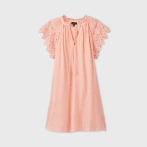 Pink dress (who what wear-target)